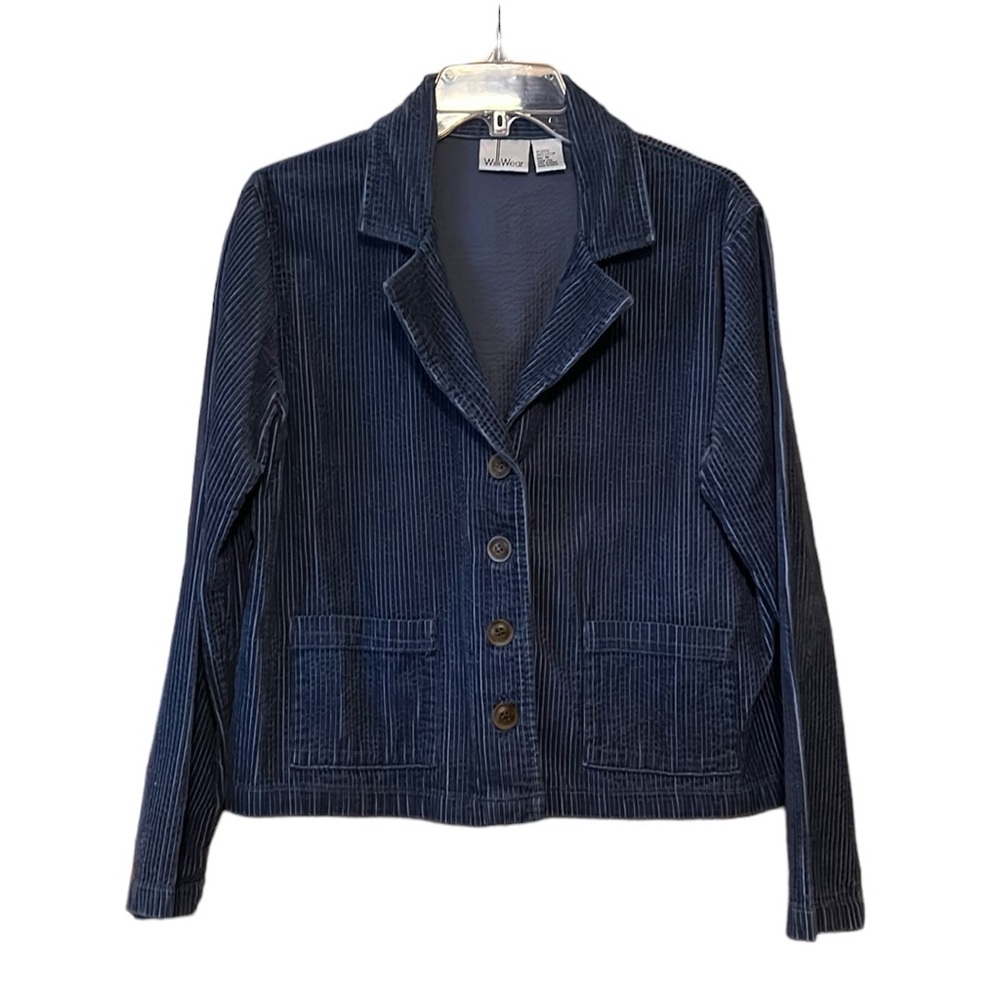 Vintage 1980âs WilliWear corduroy blazer size medium H2-4